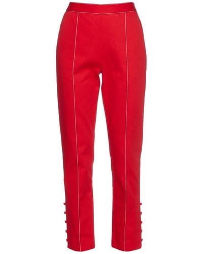 Rosie Assoulin Trousers - Red