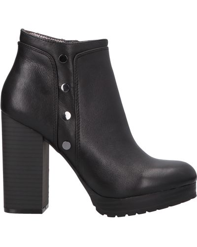 Lumberjack Ankle Boots Soft Leather - Black