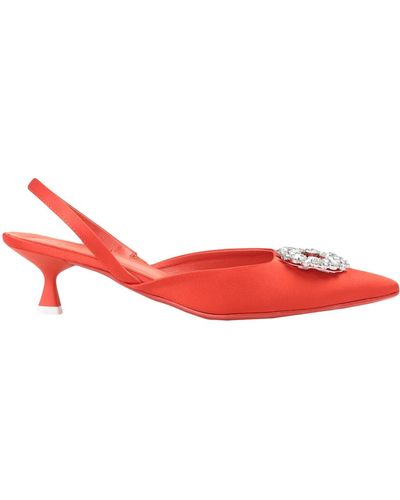 Bianca Di Court Shoes - Red