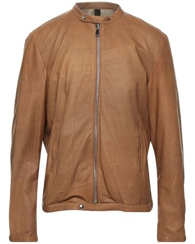 Vintage De Luxe Jacket Soft Leather - Brown