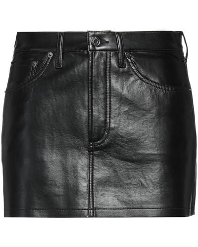 Agolde Mini Skirt - Black