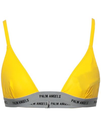 Palm Angels Bikini Top - Yellow
