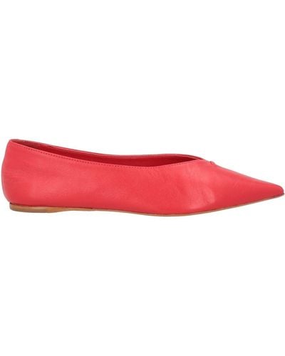 Carrano Ballet Flats - Red