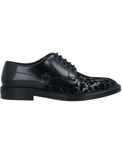 Dolce & Gabbana Zapatos de cordones - Negro