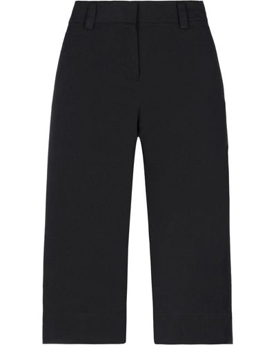 Theory Cropped Trousers - Black