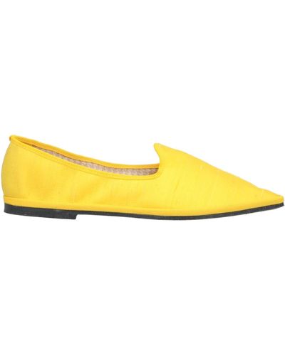 Ovye' By Cristina Lucchi Loafers - Yellow