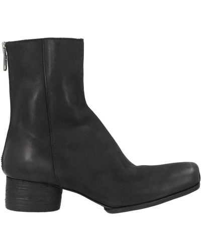 Uma Wang Ankle Boots Leather - Black