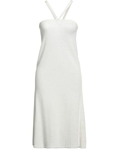 NA-KD Midi Dress - White