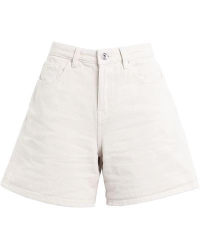 ONLY Denim Shorts - White