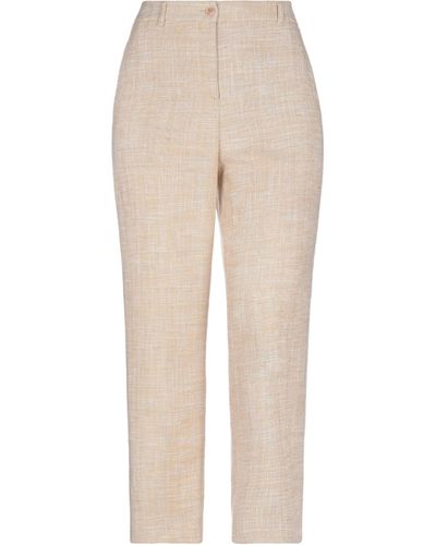 Boutique Moschino Trousers - Natural