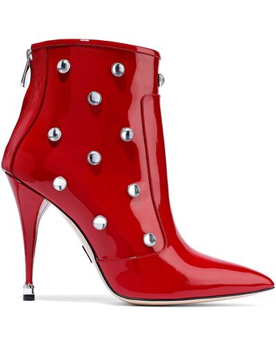 Paul Andrew Ankle Boots - Red