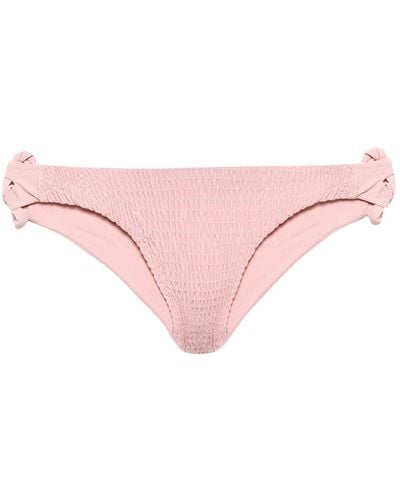 Tori Praver Swimwear Bikini Bottoms & Swim Briefs - Pink