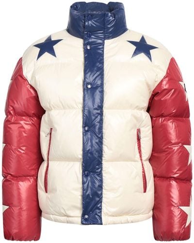 8 MONCLER PALM ANGELS Puffer - Red