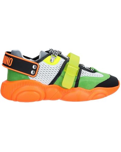 Moschino Teddy Shoes Fluo Sneakers - Green