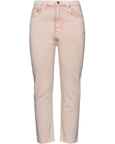 N°21 Cropped Trousers - Natural