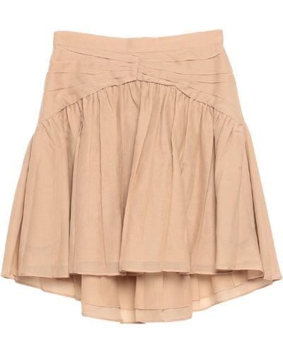 N°21 Mini Skirt - Natural