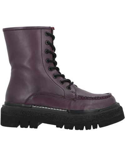 Jeannot Ankle Boots - Purple