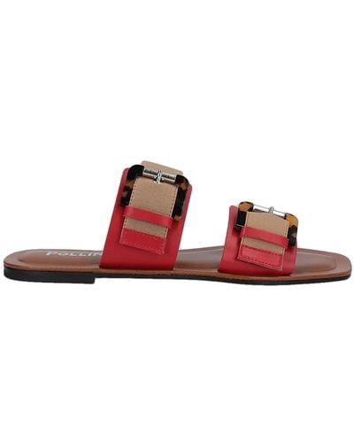 Pollini Sandals - Red