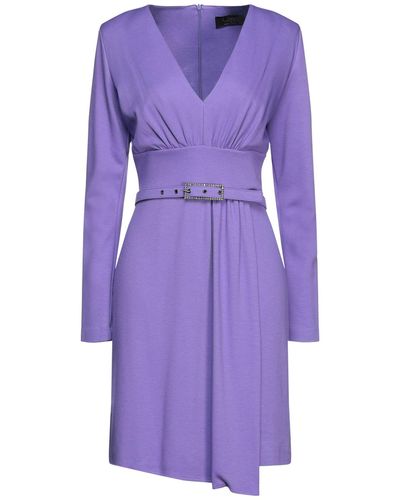 Clips Mini Dress - Purple