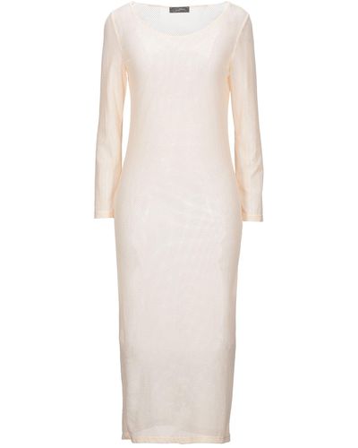 Soallure 3/4 Length Dress - White