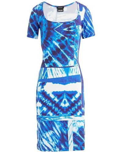 Just Cavalli Mini Dress - Blue