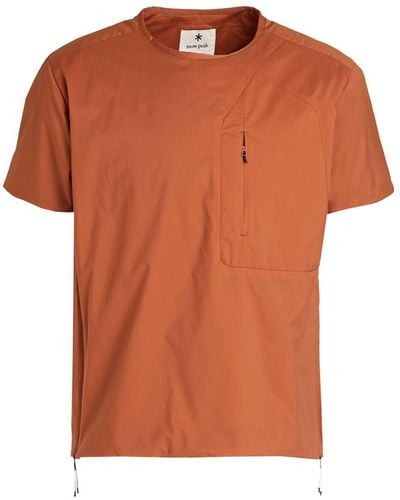 Snow Peak T-shirt - Orange