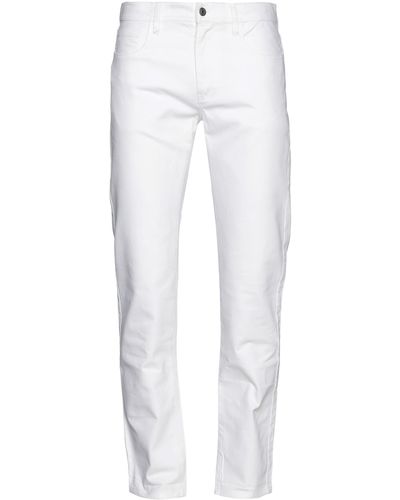Armani Exchange Denim Pants - White