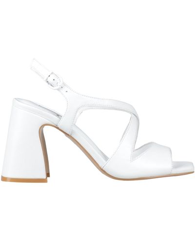 Jeannot Sandals Leather - White