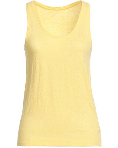 Majestic Filatures Camiseta de tirantes - Amarillo