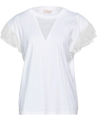 Twin Set T-shirt - Blanc