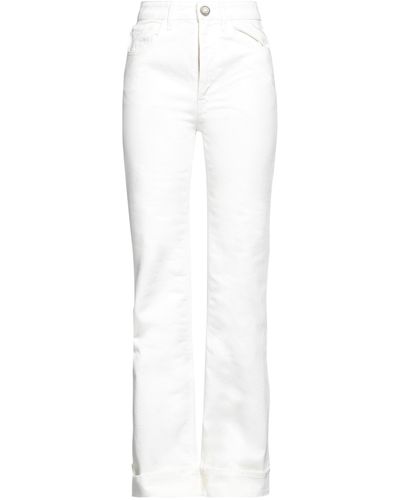 Alessandra Rich Jeans - White