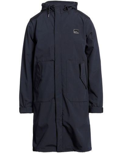 Class Roberto Cavalli Overcoat & Trench Coat - Blue