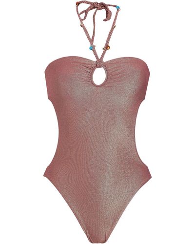 Wolford One-piece Swimsuit - Purple