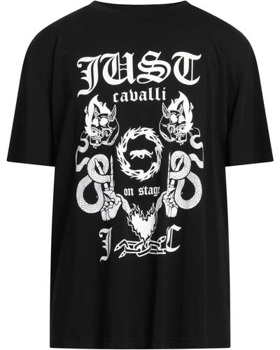 Just Cavalli T-shirts - Schwarz