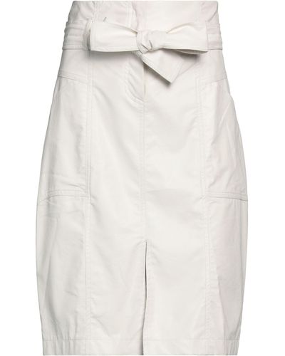 Angela Davis Midi Skirt - White