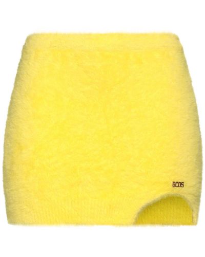 Gcds Mini Skirt - Yellow