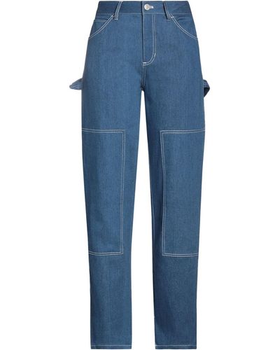 STAUD Pantaloni Jeans - Blu