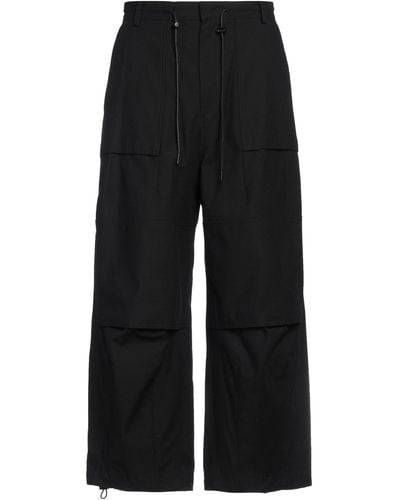 Juun.J Trousers Cotton, Nylon - Black