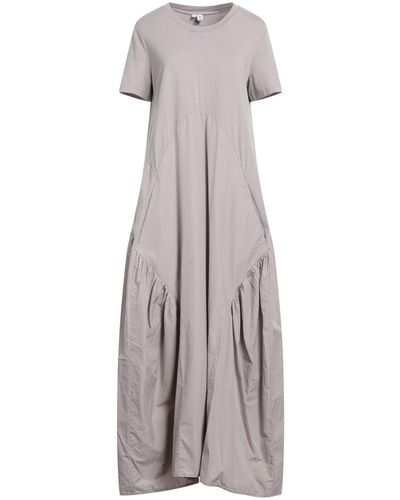 European Culture Maxi Dress - Gray