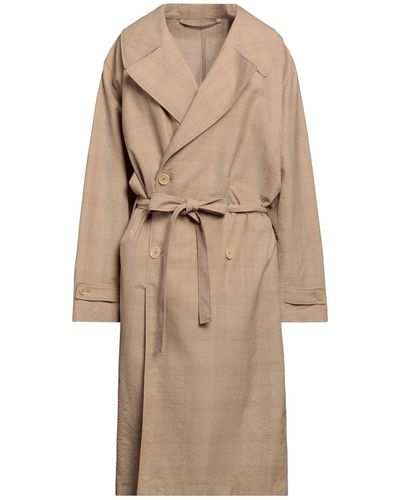 Lemaire Overcoat & Trench Coat - Natural