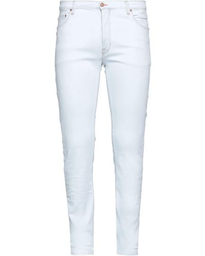 Grey Daniele Alessandrini Jeans - White