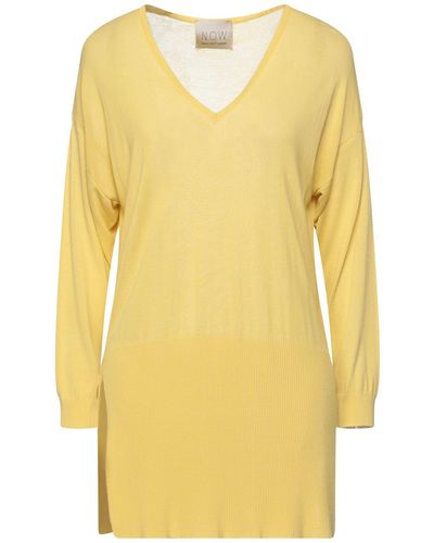 N.O.W. ANDREA ROSATI CASHMERE Sweater - Yellow