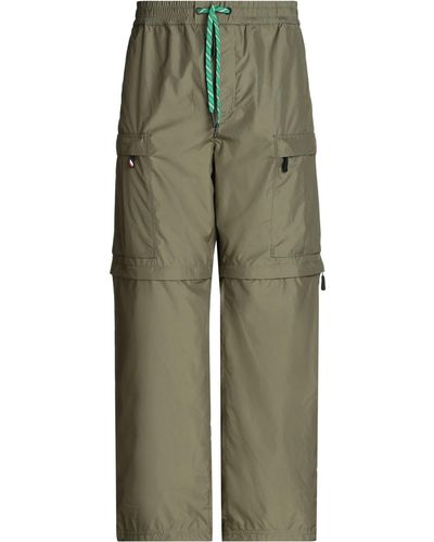 3 MONCLER GRENOBLE Trousers - Green