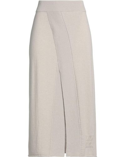 Max & Moi Midi Skirt - White