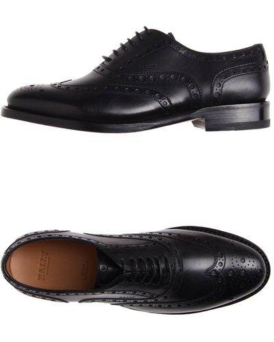 Bally Lace-up Shoes - Black