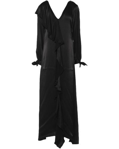 WEILI ZHENG Maxi Dress - Black