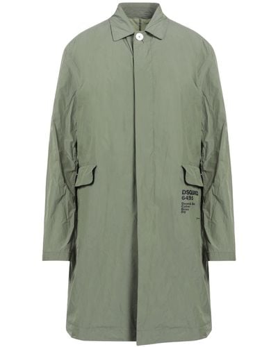 DSquared² Overcoat & Trench Coat - Green
