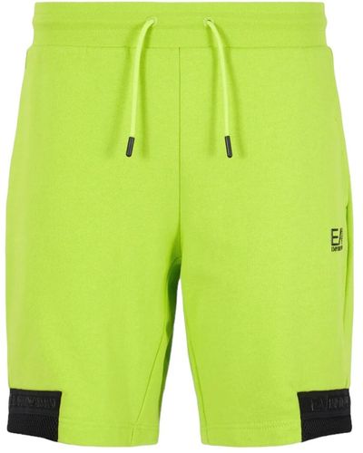 EA7 Shorts & Bermudashorts - Grün