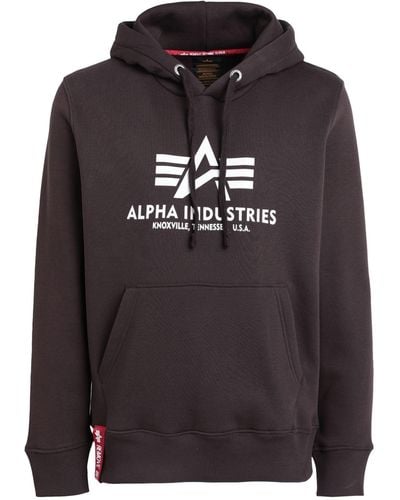 Alpha Industries Sweatshirt - Schwarz