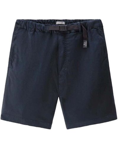Woolrich Shorts & Bermudashorts - Blau